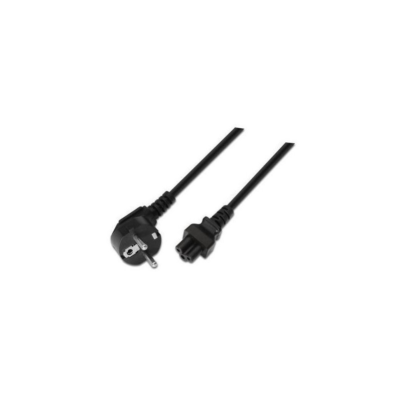 Aisens Cabo de Alimentação CEE7/7 Macho - C5 Macho 1.5m (preto) - A1320172