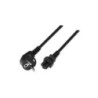 Aisens Cabo de Alimentação CEE7/7 Macho - C5 Macho 1.5m (preto) - A1320172