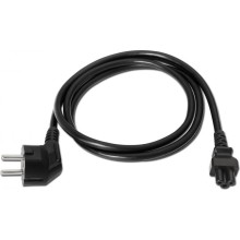 Aisens Cabo de Alimentação CEE7/7 Macho - C5 Macho 1.5m (preto) - A1320172