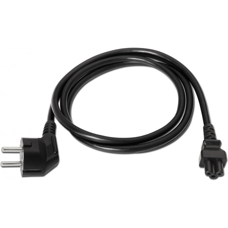 Aisens Cabo de Alimentação CEE7/7 Macho - C5 Macho 1.5m (preto) - A1320172