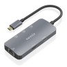 Docking USB Tipo-C Aisens ASUC-6P019-GR/ 1xHDMI/ 3xUSB/ 1xRJ45/ 1xUSB Tipo-C PD