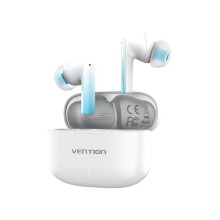 Vention ELF E04 Auriculares Bluetooth com Estojo de Carga - Branc