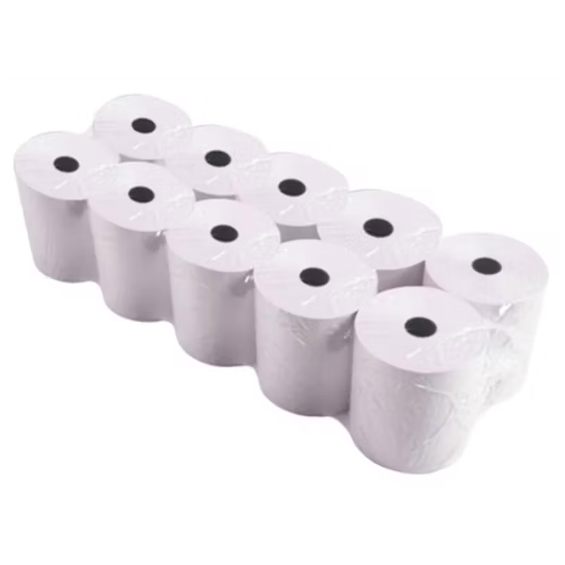 Pack de 10 Rolos Papel  Térmico 57x35x11