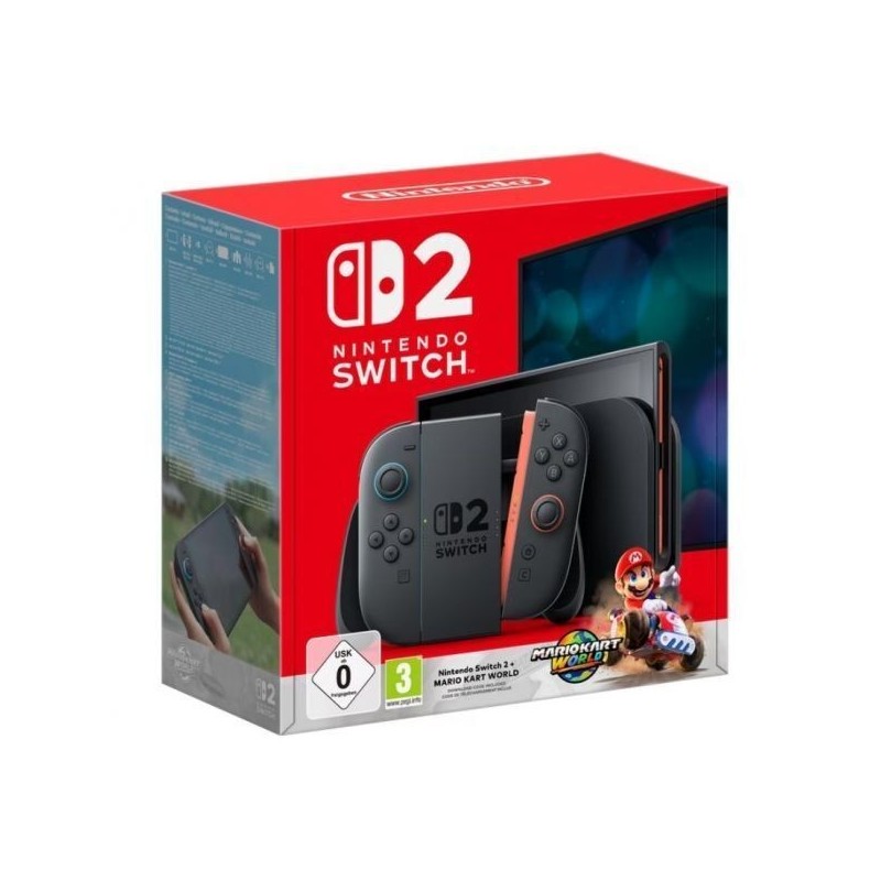 Nintendo Switch 2 256GB Preta + Mario Kart World