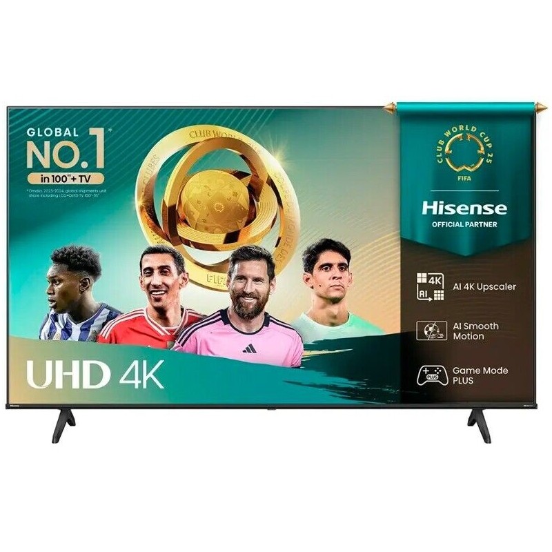 TV Hisense 55" 55A6Q (2025) LED Smart TV 4K Ultra VIDAA