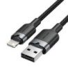 Cabo USB Vention LANBF Lightning/ USB Macho - Lightning Macho/ 480Mbps/ 1m/ Preto Cabo USB Vention LANBF Lightning/ USB Macho - Lightning Macho/ 480Mbps/ 1m/ Preto