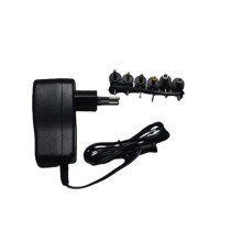 Transformador adaptador 220Vac / 3-12Vdc 1000mA ALM067