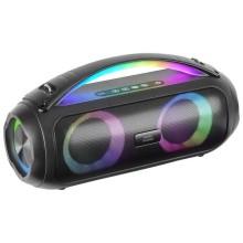 Coluna Portátil Mars Gaming MS-PULSE RGB Bluetooth 50W Preta