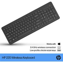 Teclado sem Fios HP 220 Preto