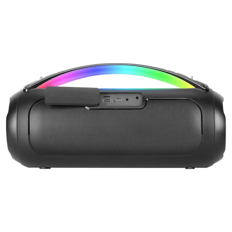 Coluna Portátil Mars Gaming MS-PULSE RGB Bluetooth 50W Preta
