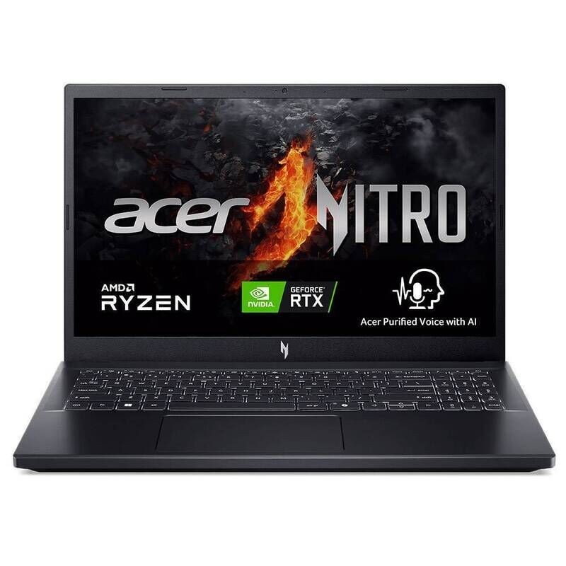 Portátil Gaming ACER Nitro V 15 ANV15-41 (AMD Ryzen 7 7735HS - NVIDIA GeForce RTX 4060 - RAM: 32 GB - 1 TB SSD - 15.6'')