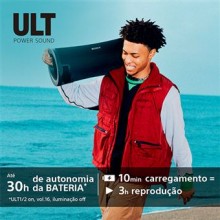 Coluna Bluetooth SONY ULT Field 7 SRS-ULT70B (Autonomia: Até 30 h - Preto)