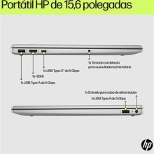Computador Portátil HP 15-fd0071np | 15.6" | i7-1355U | 16GB | 1TB SSD