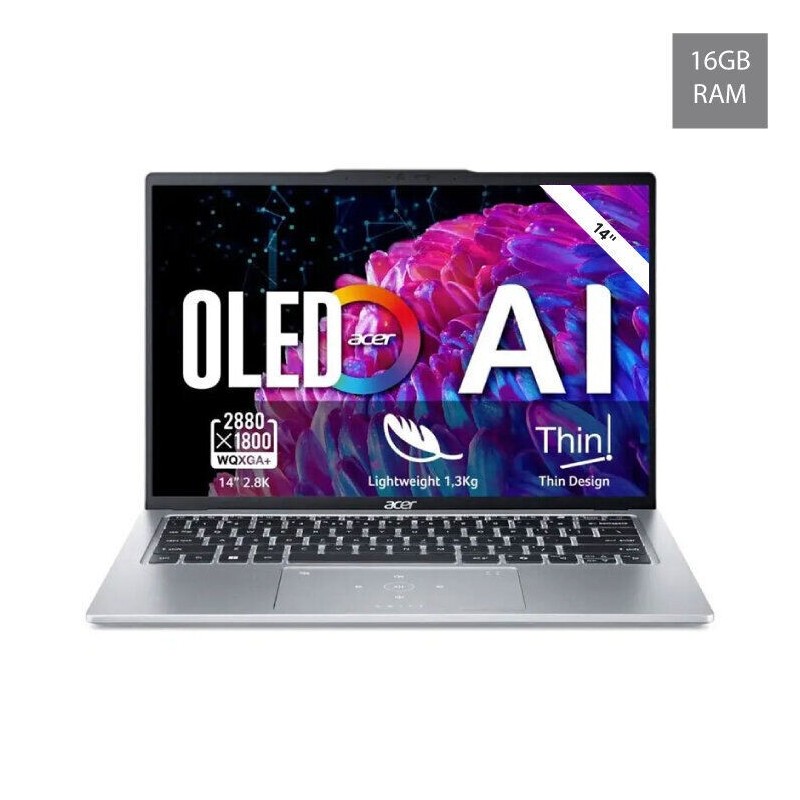 Portátil  Acer Swift Go OLED 14 SFG14-73-75H5 Intel Core Ultra 7 155U/16GB/512GB SSD/14'' W11H