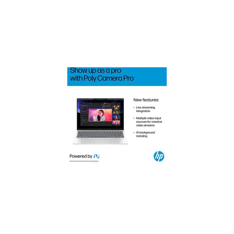 Portátil HP OmniBook 7 AeroNGAI 13-bg1003np | 13.3" | AMD Ryzen™ AI 7 350 | 32GB | 1TB SSD