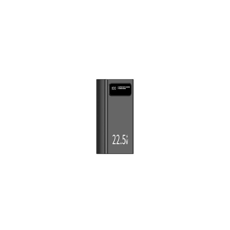 Powerbank 30000mAh Leotec LEPOW30W22K Preto