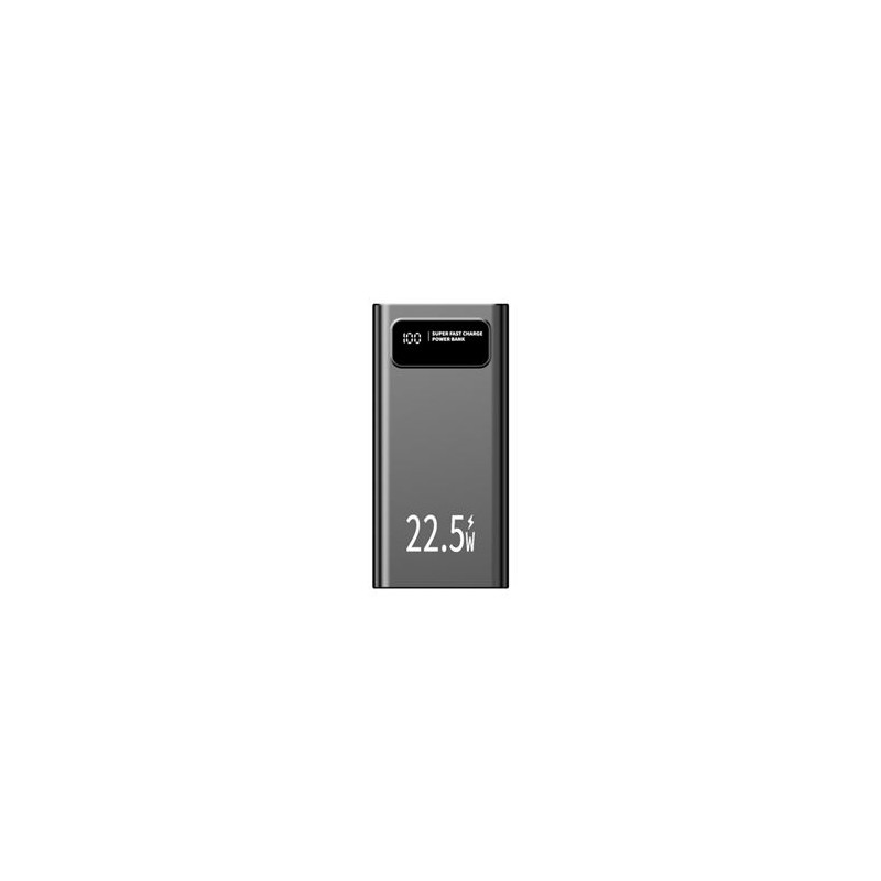 Powerbank 30000mAh Leotec LEPOW30W22K Preto