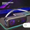 Coluna Portátil Mars Gaming MXB-XT RGB 20W Bluetooth Preta
