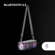 Coluna Portátil Mars Gaming MXB-XT RGB 20W Bluetooth Preta