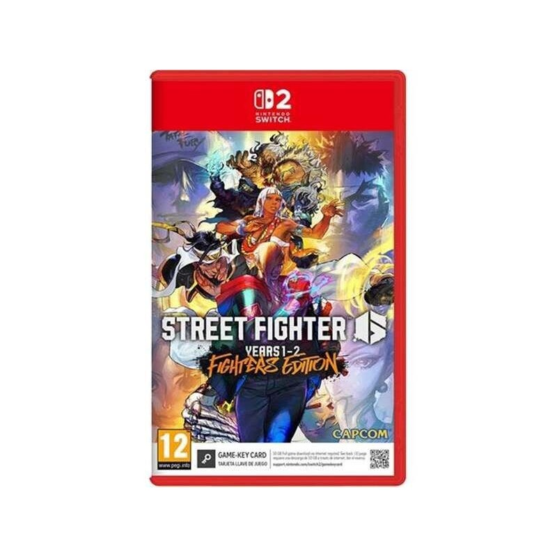 Jogo Nintendo Switch 2 Street Fighter 6: Year 1-2 Fighters Edition