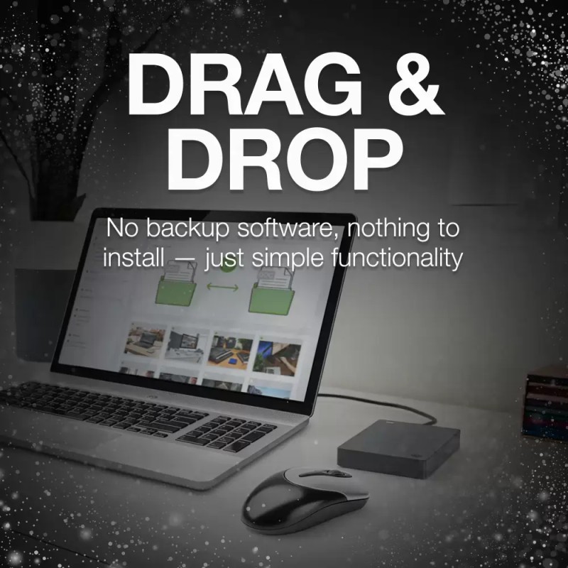 Disco Externo Seagate 2TB Basic Portable USB 3.0 Preto - STJL2000400