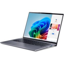 Portátil ACER Swift Go 14 AI SFG14-01-X9W3 (14.5" - Qualcomm Snapdragon X Plus X1P-42100 - RAM: 16GB - 1 TB SSD)