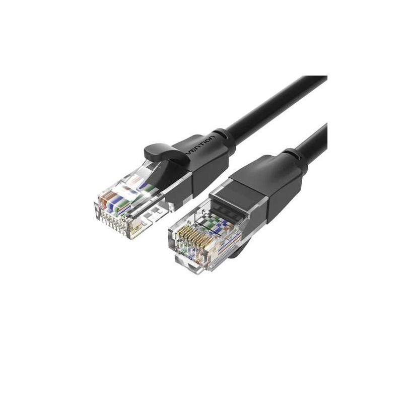 Cabo de Rede 15m Cat6 UTP Vention Preto