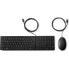 Teclado e Rato com fios HP 320MK Preto