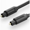 Vention Cabo Áudio de Fibra Ótica 1mt Black