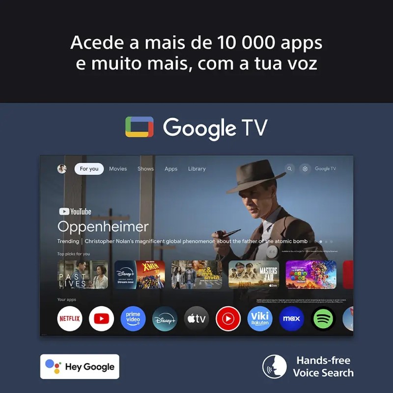 TV SONY Bravia 3 K-43S3 (LED - 43'' - 109 cm - 4K - Smart TV)