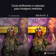 TV SONY Bravia 3 K-43S3 (LED - 43'' - 109 cm - 4K - Smart TV)