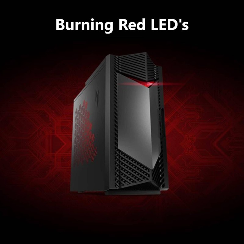 Desktop Gaming ACER Nitro 50 N50-656 (Intel Core i5 14400F - NVIDIA GeForce RTX 3050 - RAM: 16 GB - 512 GB SSD PCIe)