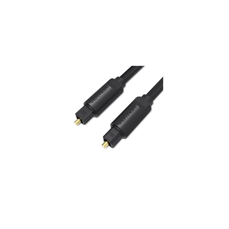 Vention Cabo Áudio de Fibra Ótica 2mts Black