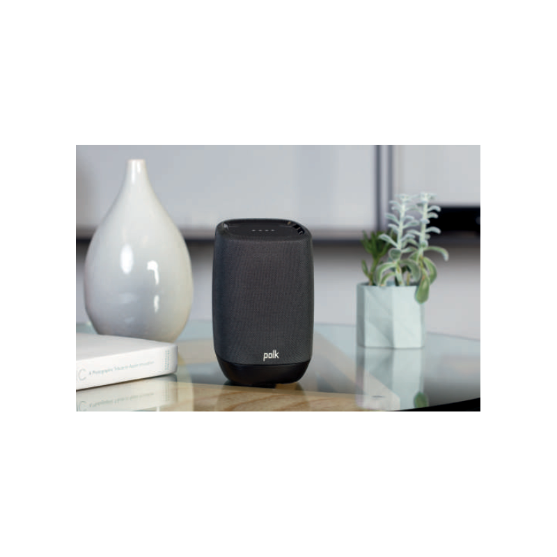 Coluna Bluetooth POLK (Preto - Wi-Fi e Bluetooth) (SEM Google Assist)