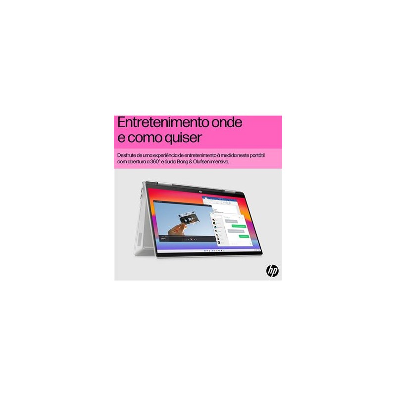 *ReUse GRADE A* Portátil HP Pavilion x360 14-ek1018np (14'' - Intel Core i5-1335U - RAM: 16 GB - 512 GB SSD PCIe)