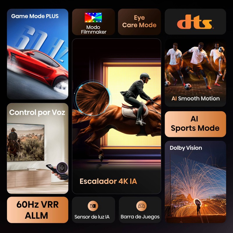 TV HISENSE 65A6Q (LED - 65'' - 164 cm - 4k Ultra HD - Smart TV)