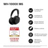 Headphones Sony WH-1000XM6 Bluetooth ANC NFC Pretos