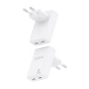 Carregador de Dispositivos Móveis 2x USB-C 30W - Aisens ASCH-30W2P075-W