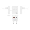 Carregador de Dispositivos Móveis USB-C e USB-A 30W - Aisens ASCH-30W2P074-W