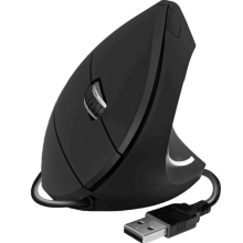 Rato Ergonómico Subblim Glide Vertical Ergo USB Preto