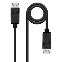 Cabo DisplayPort 1.4 Nanocable CCS, DP/M-DP/M, Preto, 1.5 M