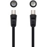 Cabo de Antena Coaxial Analógico 1.8m Black NanoCable