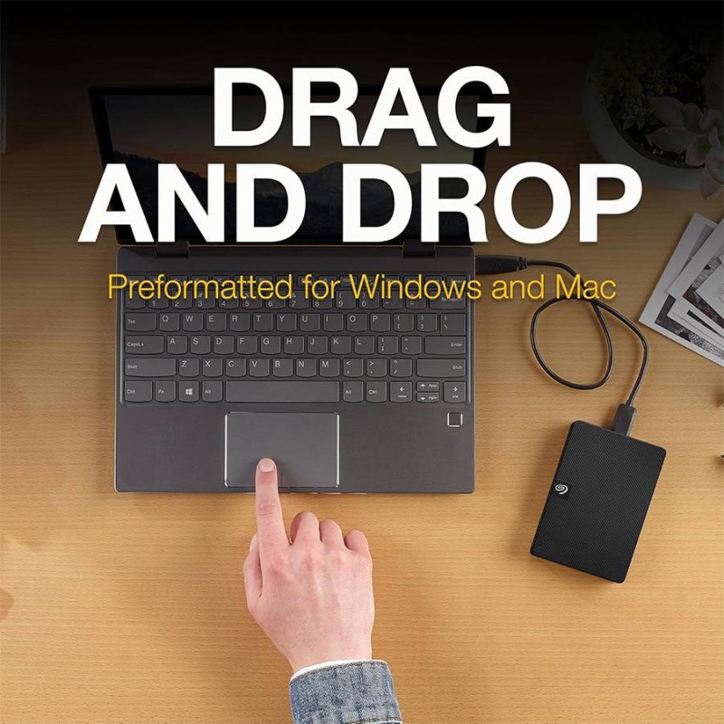 Disco Externo 2.5" Seagate Expansion Portable 1TB USB 3.0 Preto