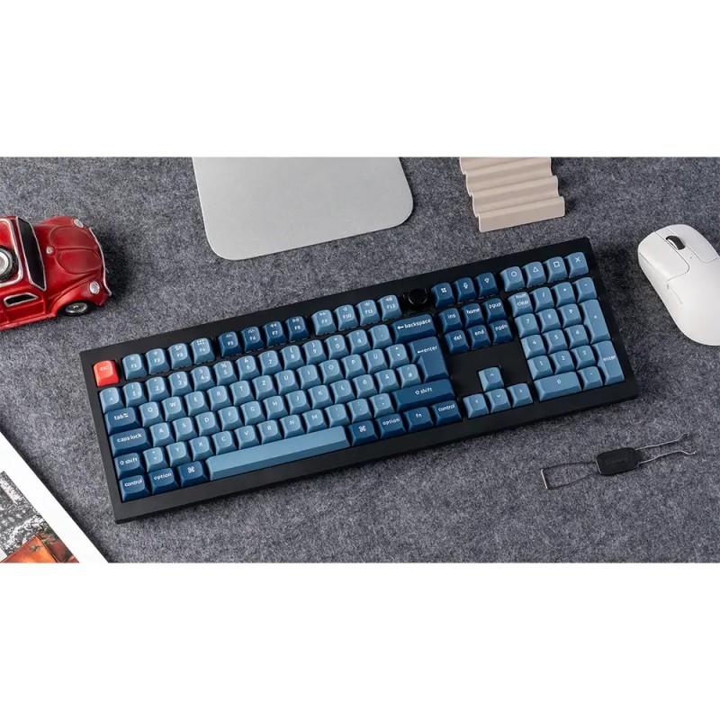 Teclado Mecânico Keychron V6 Max 100% Wireless Gateron Jupiter Switch Brown