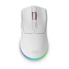 Rato Óptico Mars Gaming MM-T3 RGB Wireless/Bluetooth 14400DPI Branco + Mouse Dock
