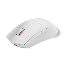 Rato Óptico Mars Gaming MM-T3 RGB Wireless/Bluetooth 14400DPI Branco + Mouse Dock