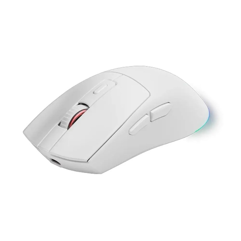 Rato Óptico Mars Gaming MM-T3 RGB Wireless/Bluetooth 14400DPI Branco + Mouse Dock