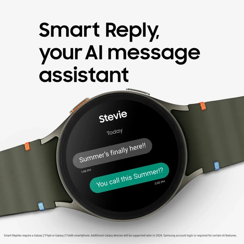 Smartwatch Samsung Galaxy Watch7 L310 44mm Prateado