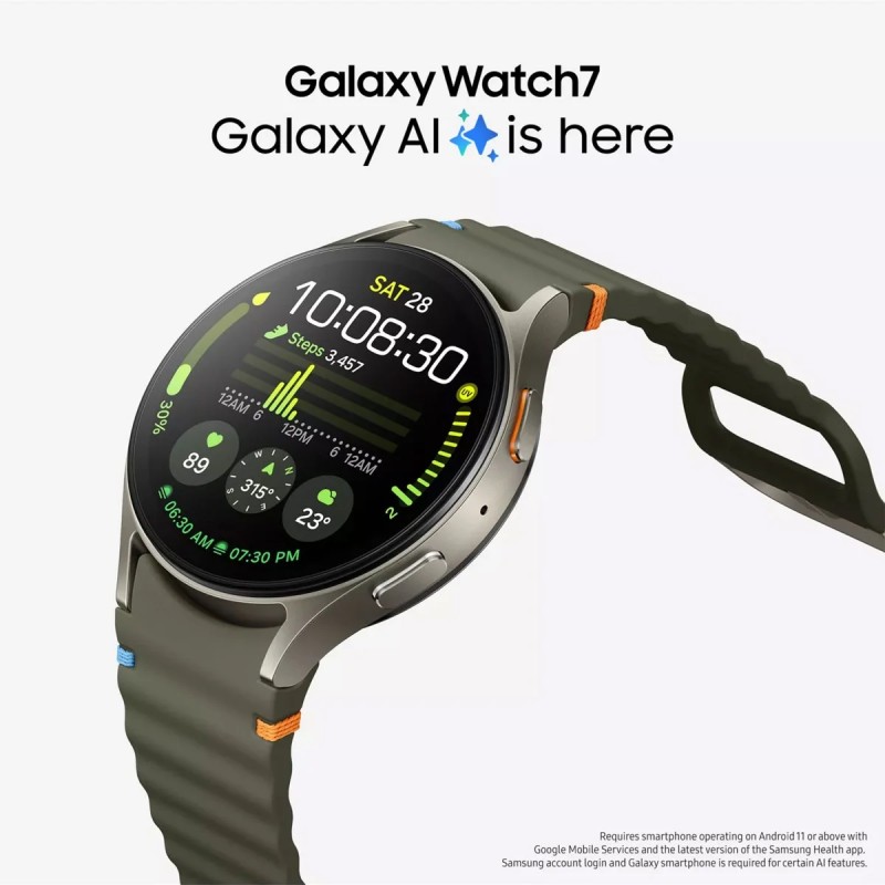 Smartwatch Samsung Galaxy Watch 7 L310 44mm Prateado
