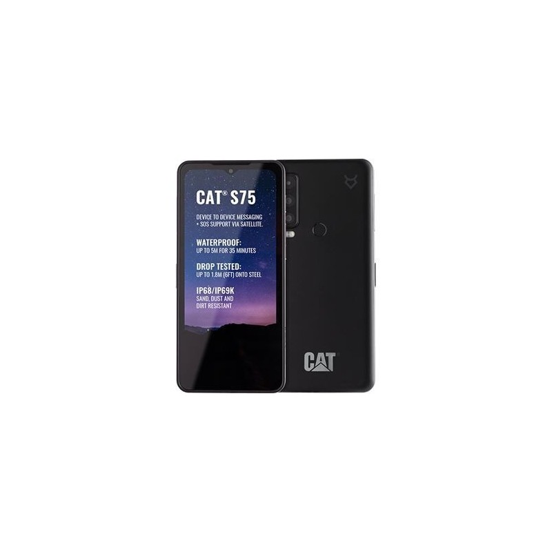 Cat S75 6.58" Dual SIM 6GB/128GB Black